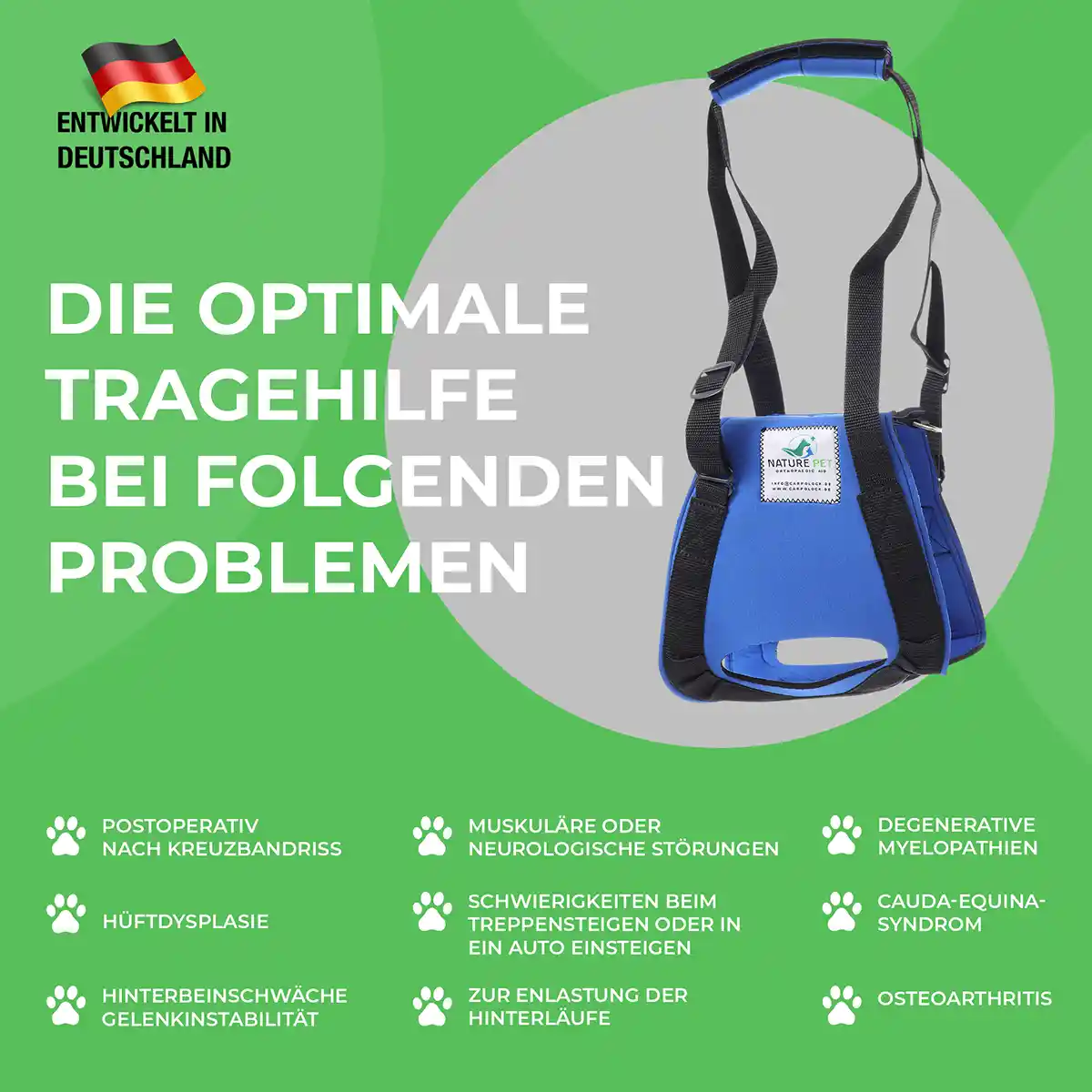 Hunde Tragehilfe hinten 15 Diagnosen für die Tragehilfe Hinten