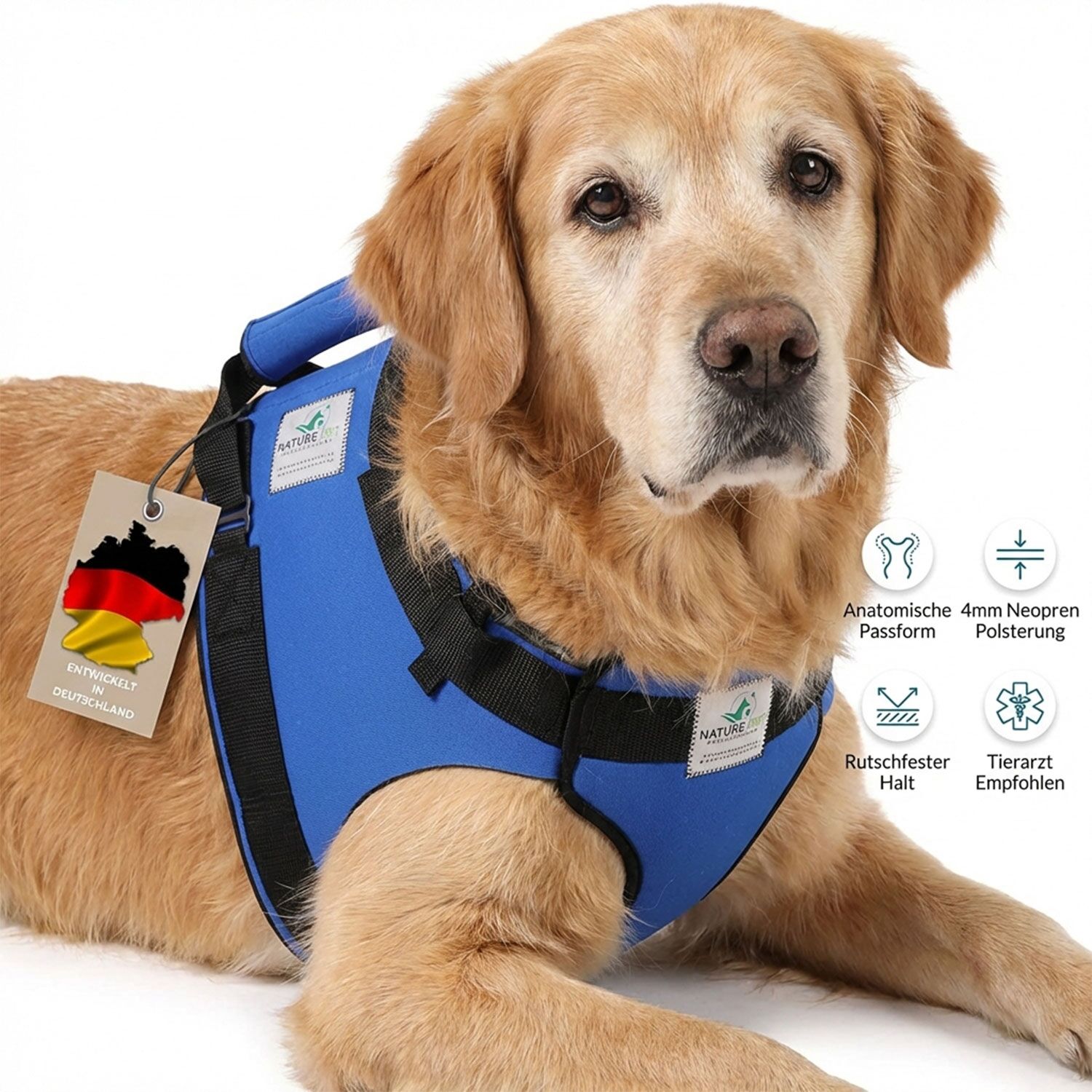 Hunde Tragehilfe vorne 17 Nature Pet Tragehilfe vorne