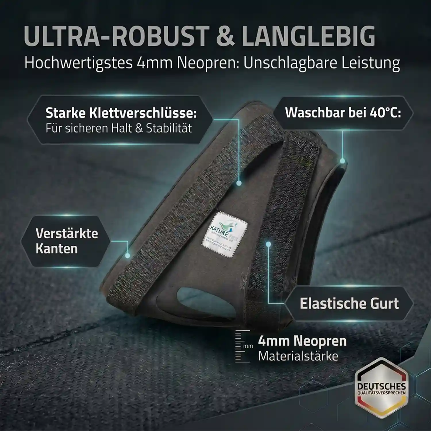 Schulter-Bandage 5 Schulterkompressions Bandage für Hunde von Nature Pet