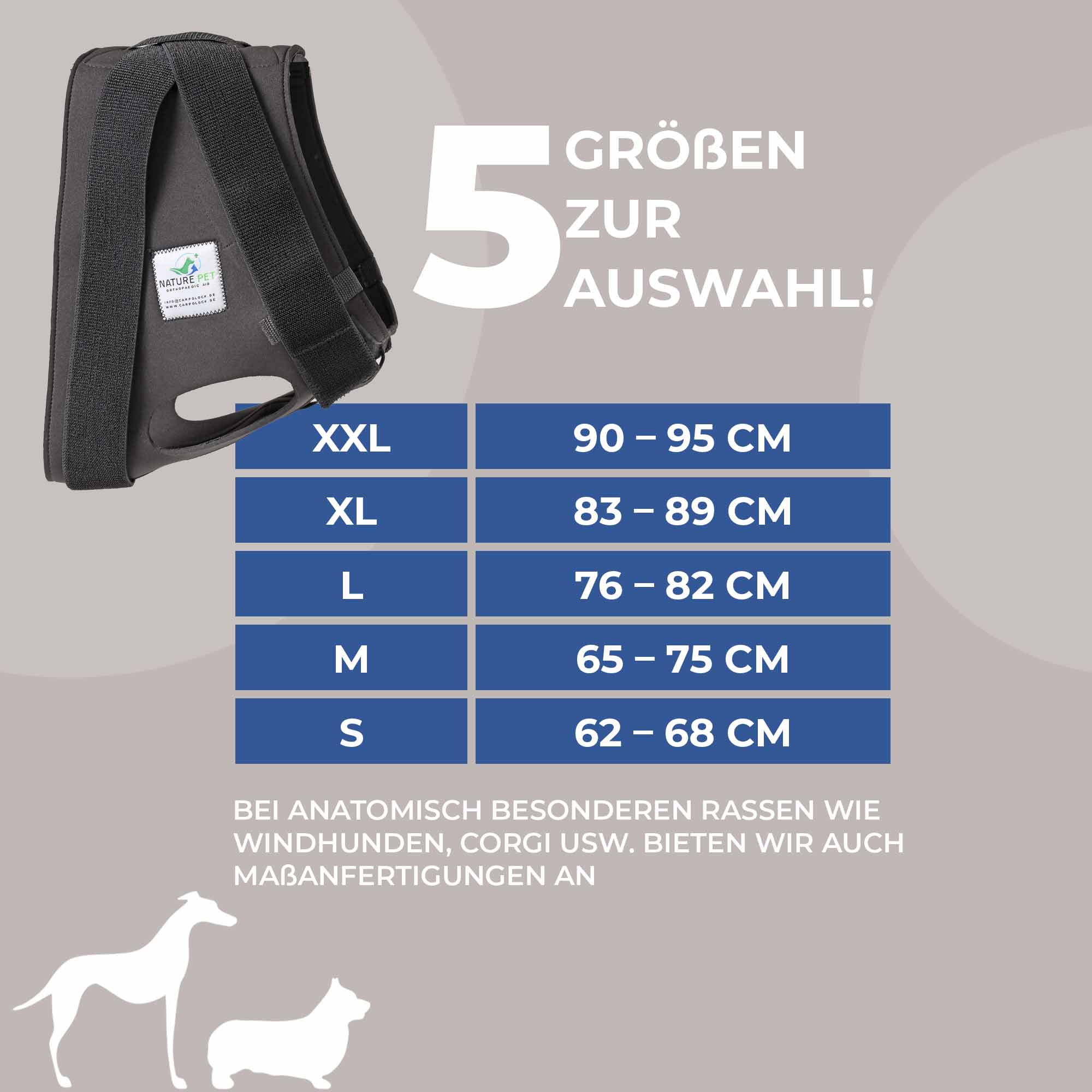 Schulter-Bandage 5 Schulterbandgen Größen