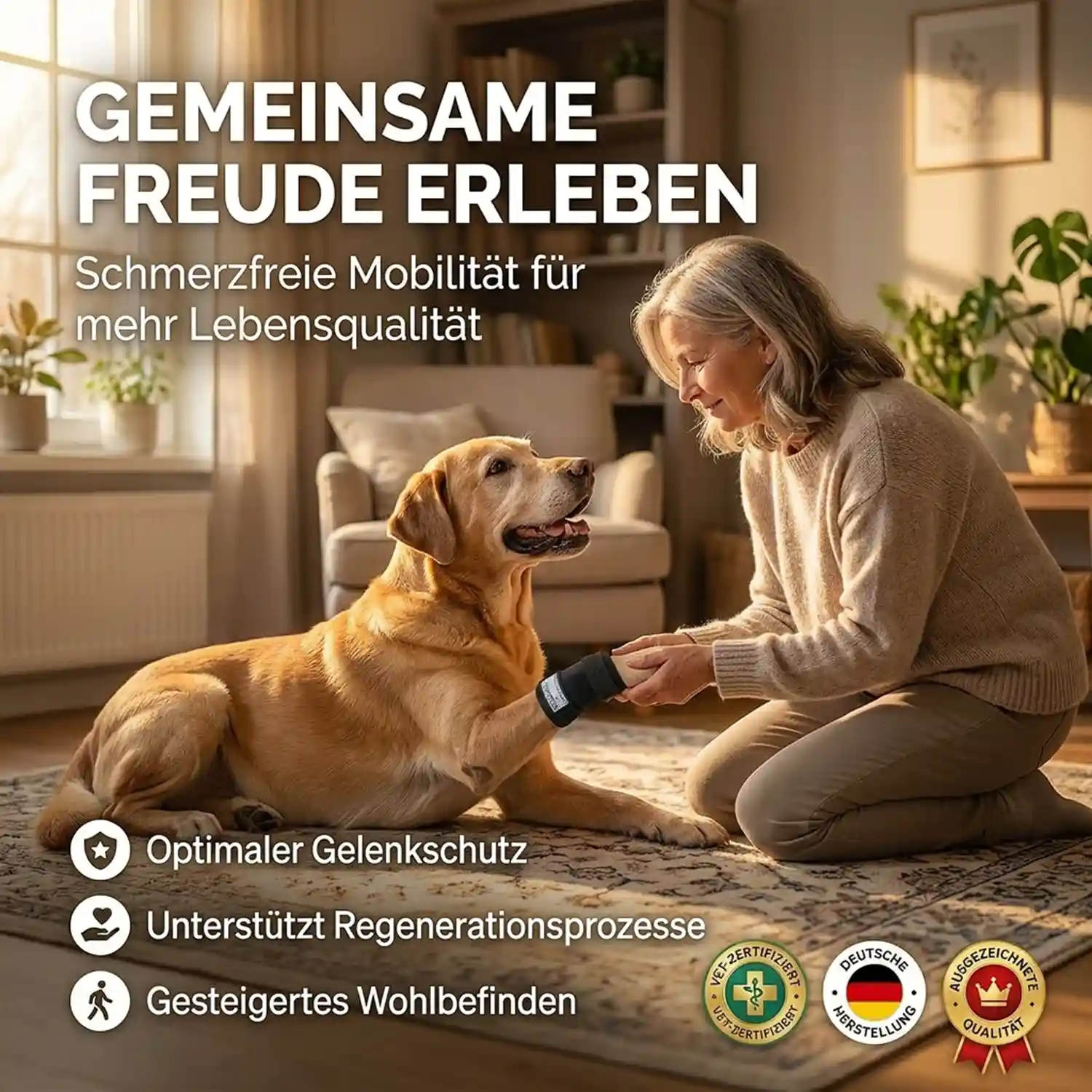 Durchtrittigkeit Bandage für Hunde 3 Turbocast Bandage für Hunde Vorderlauf