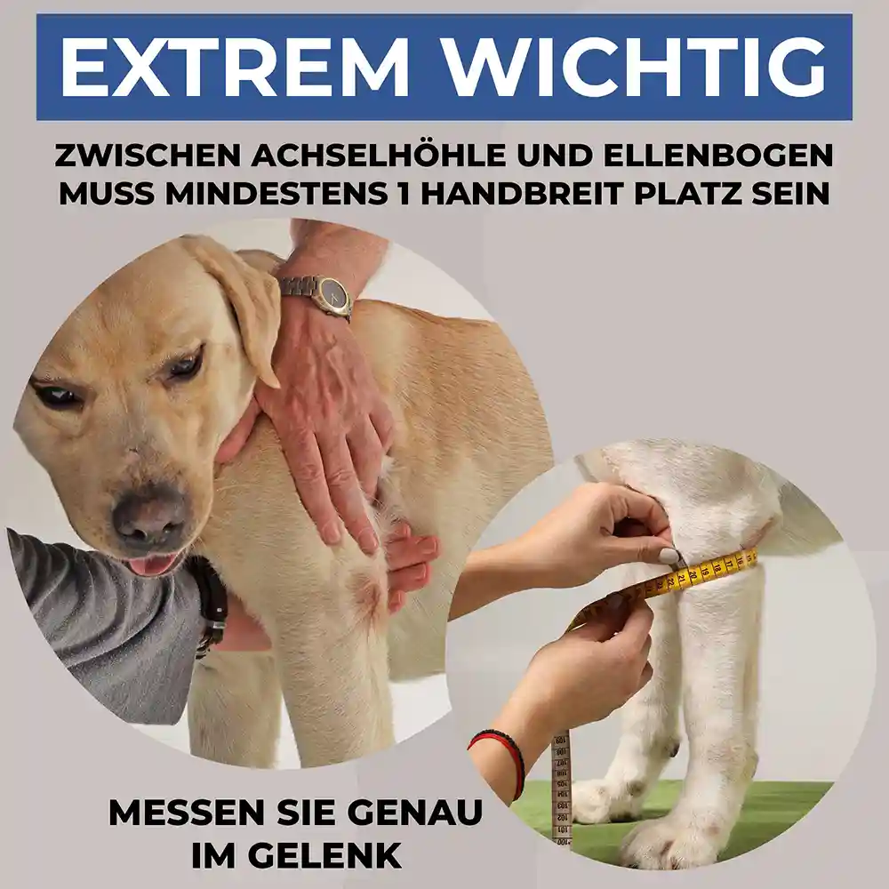 Liegeschwielen- / Ellenbogen Bandage für Hunde 7 Liegeschwielenbandage