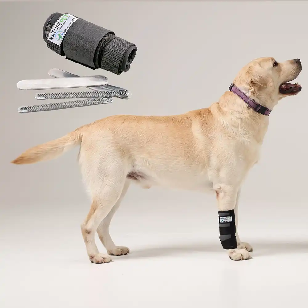 Premium Handgelenk Bandage für Hunde von Nature Pet