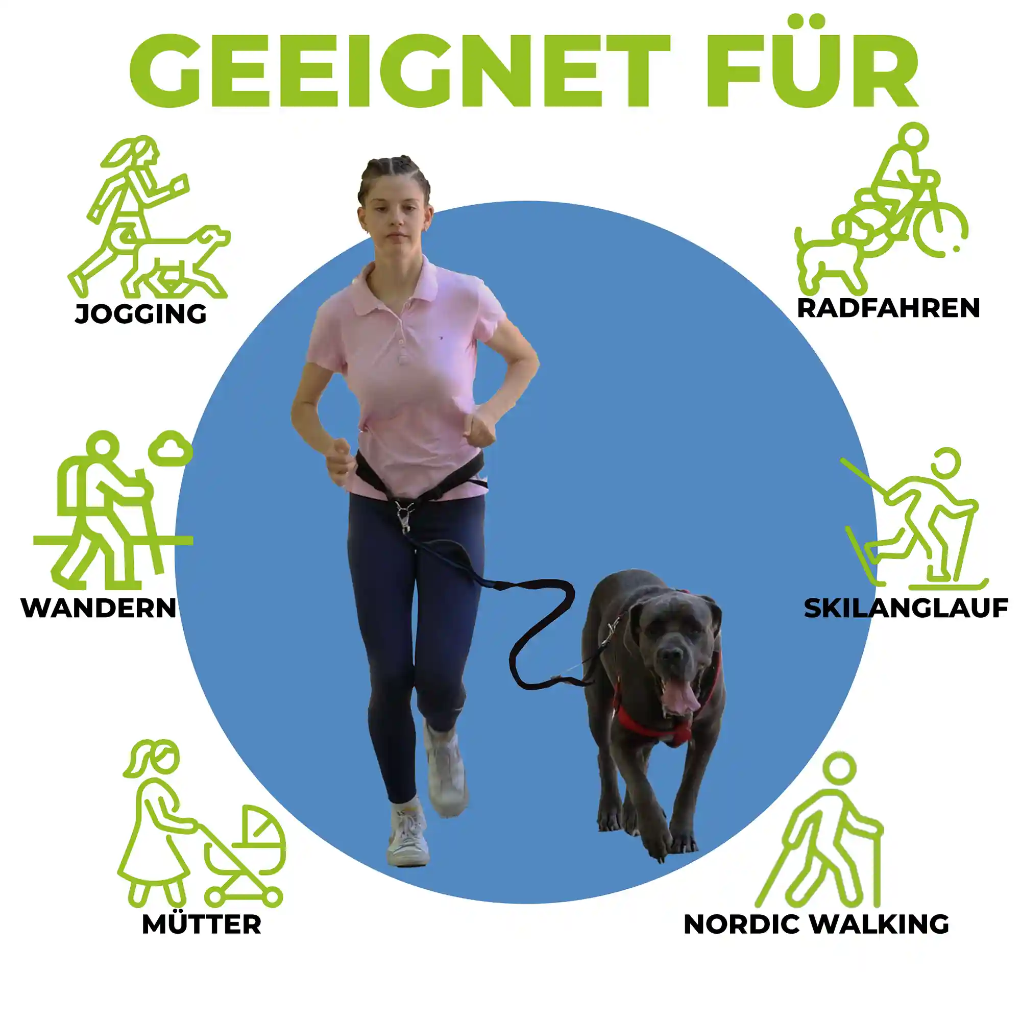 Hunde Joggingleine