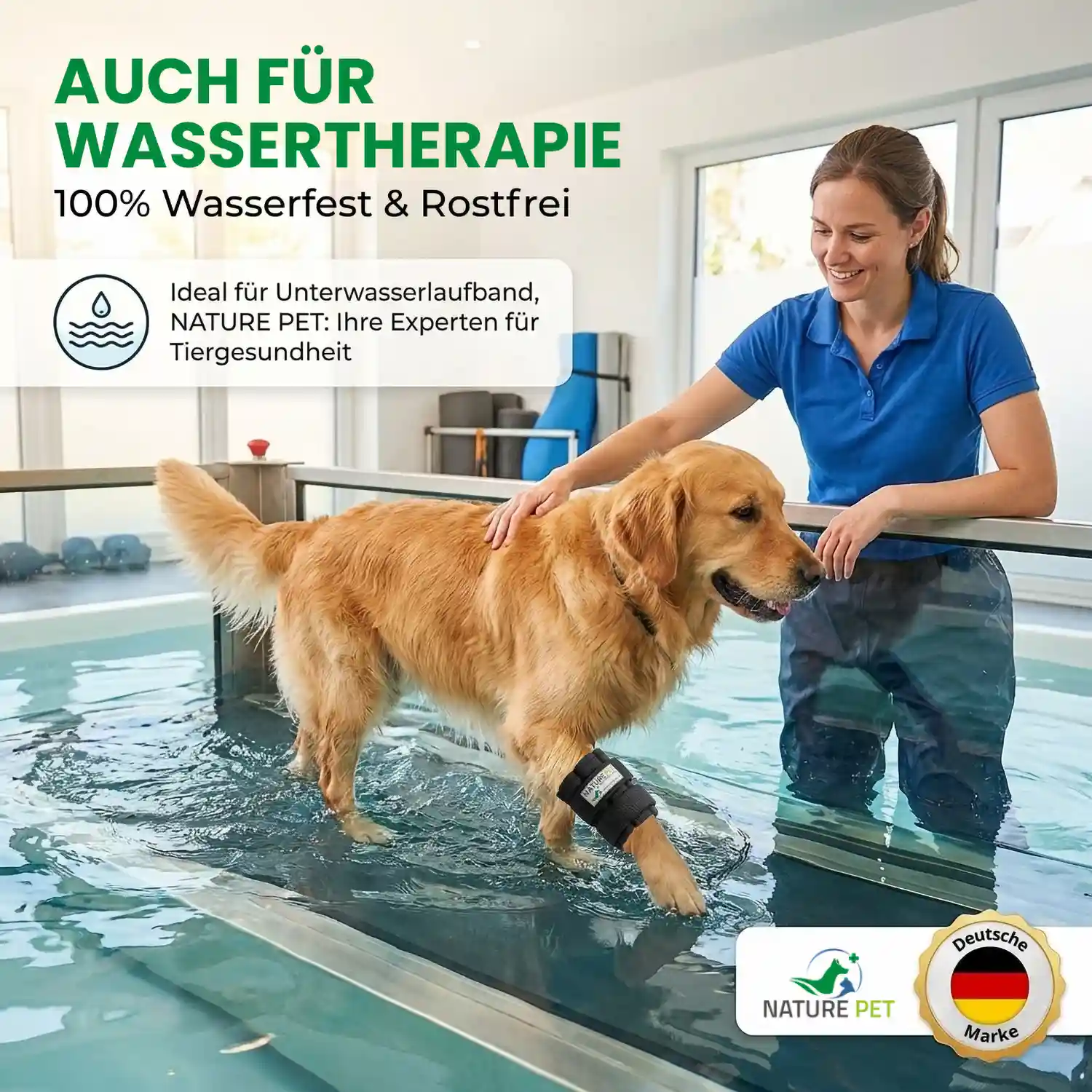 Therapiemanschette für Hunde 9 Gewichtsmanschette Hund