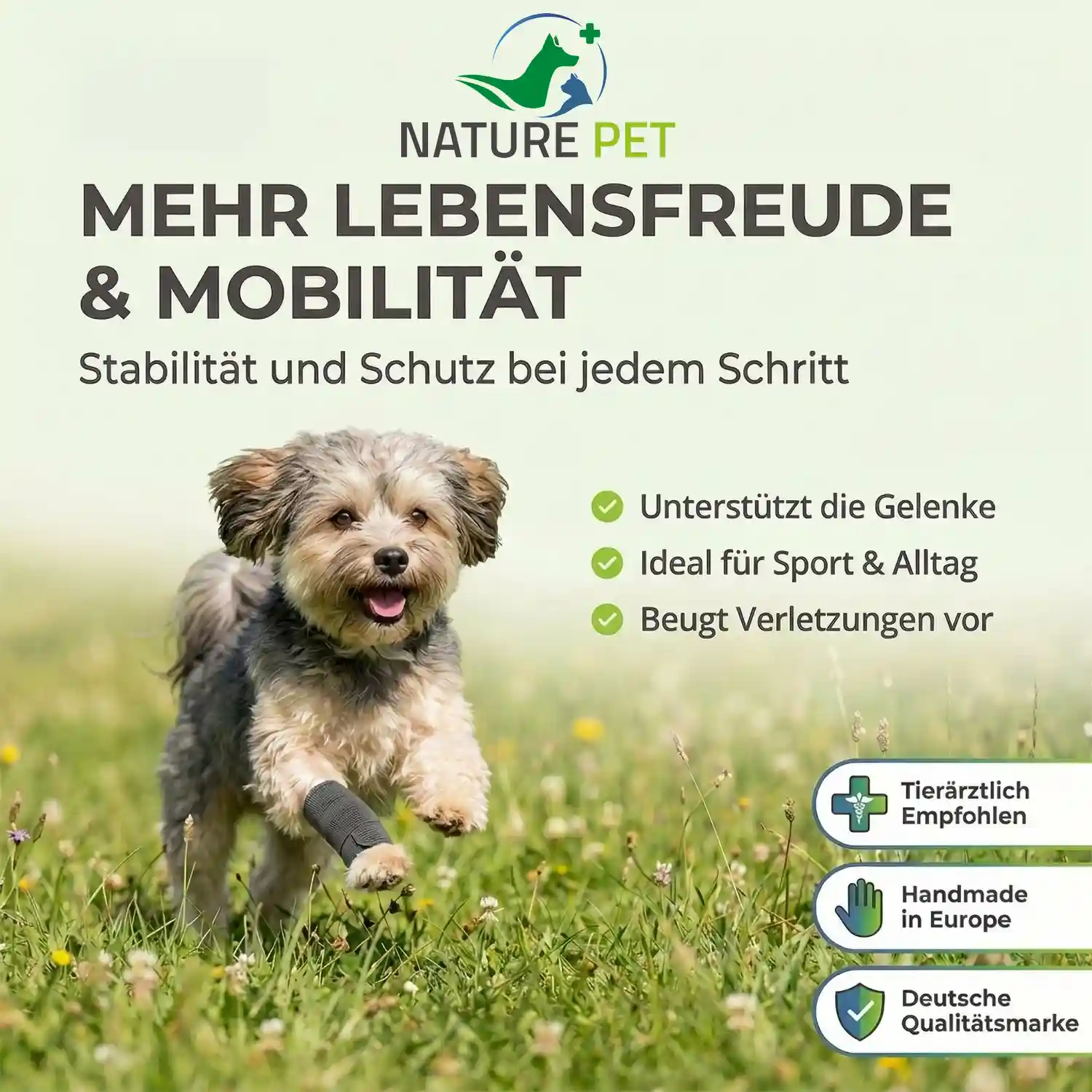Elastische Handgelenkbandage für kleine Hunde 19 Hundebandage für Kleine Hunde