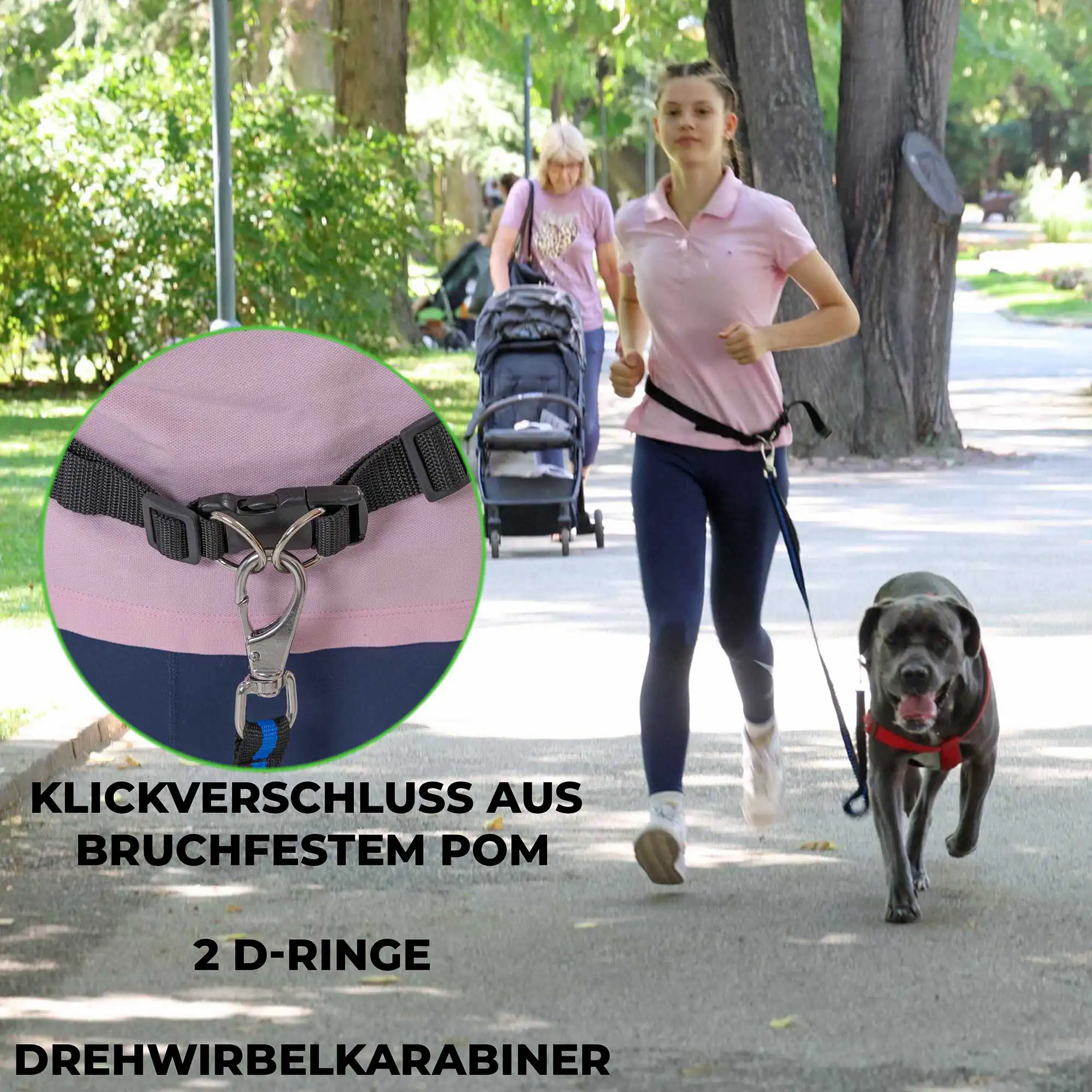 Flexible Joggingleine für Hunde 13 Hunde Joggingleine