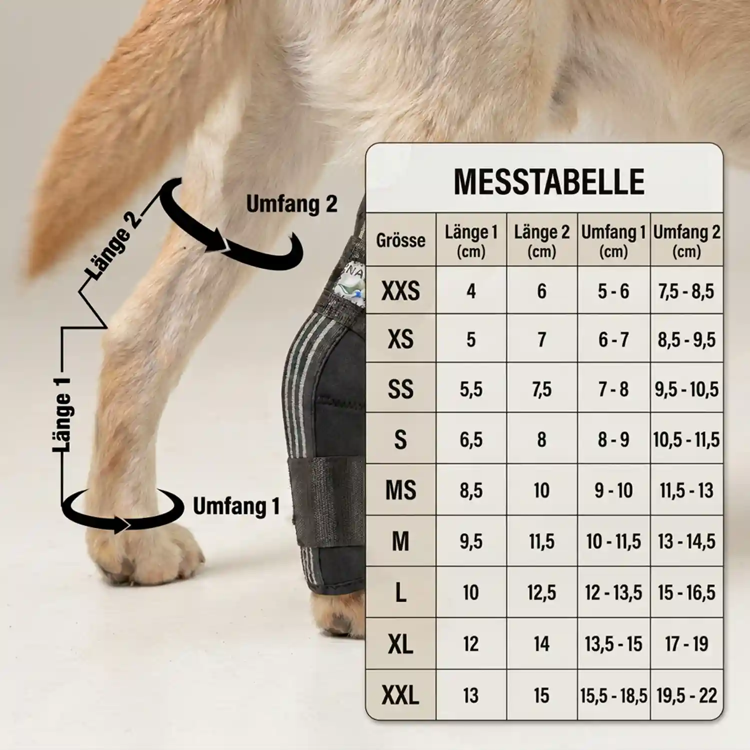 Sprunggelenk Stabilisierungs Bandage für Hunde 7 Sprunggelenk Stabilisierungsbandage für Hunde von Nature Pet