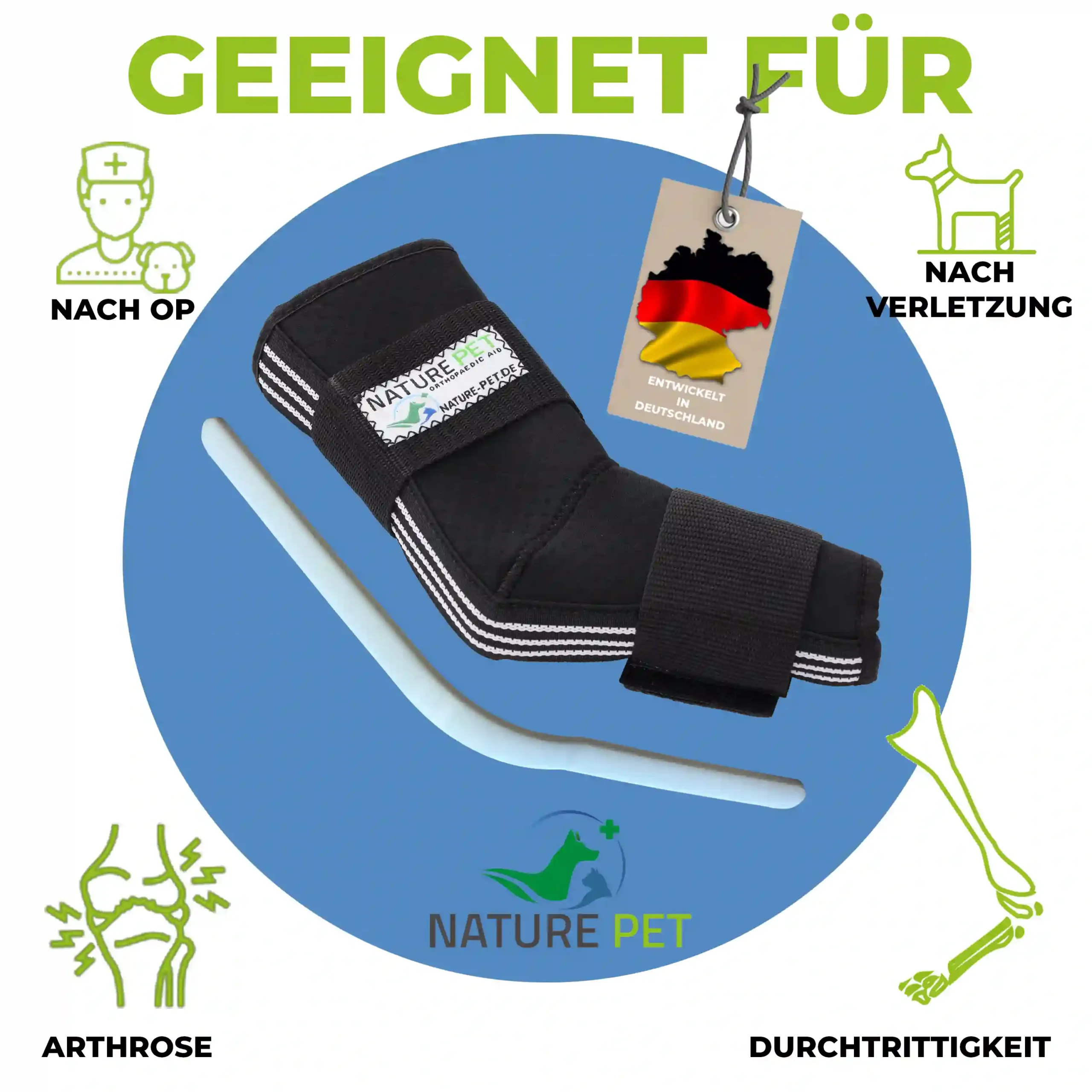 Sprunggelenk Stabilisierungs Bandage für Hunde 1 Sprunggelenk Stabilisierungs Bandage