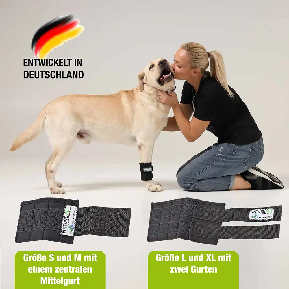 Therapiemanschette für Hunde 5 Mittelgurte der Trainings Bandage für Hunde