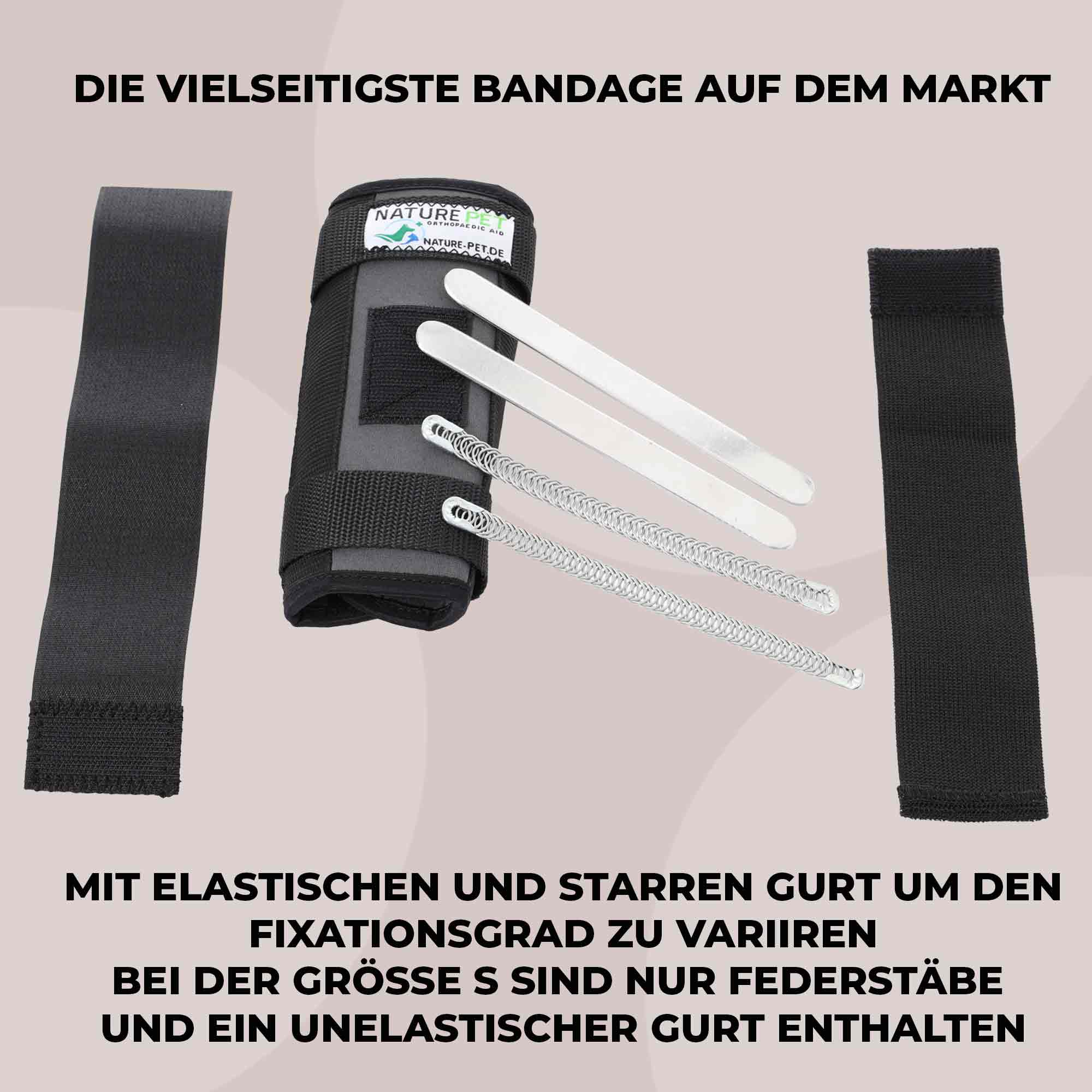 Nature Pet Premium Handgelenks Bandage 9 Nature Pet Premium Handgelenks Bandage – Bild 5